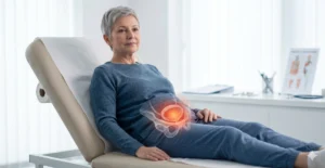 Clinical visualization of an inflamed bladder in a case study of acupuncture for Interstitial Cystitis
