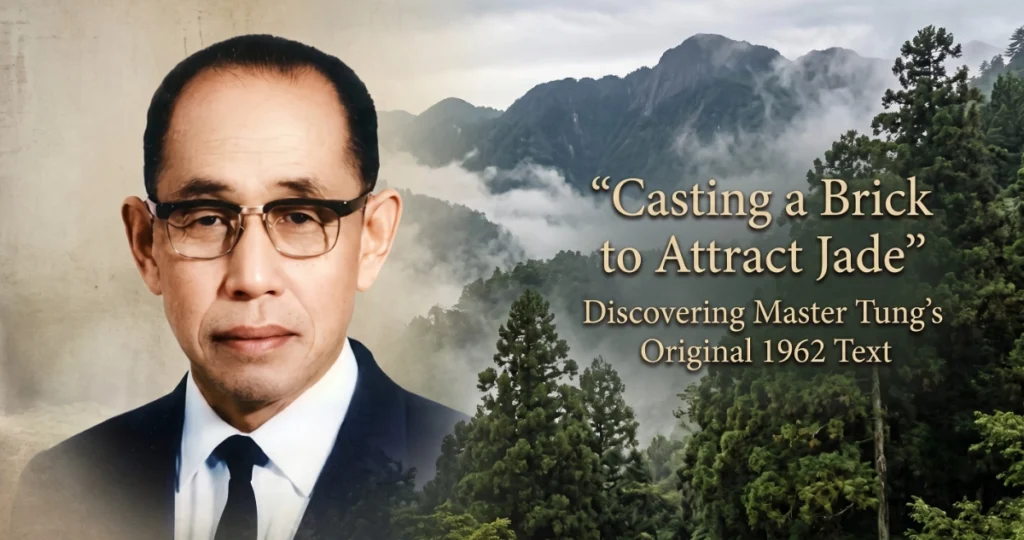Master Tung World Acupuncture Conference 1962