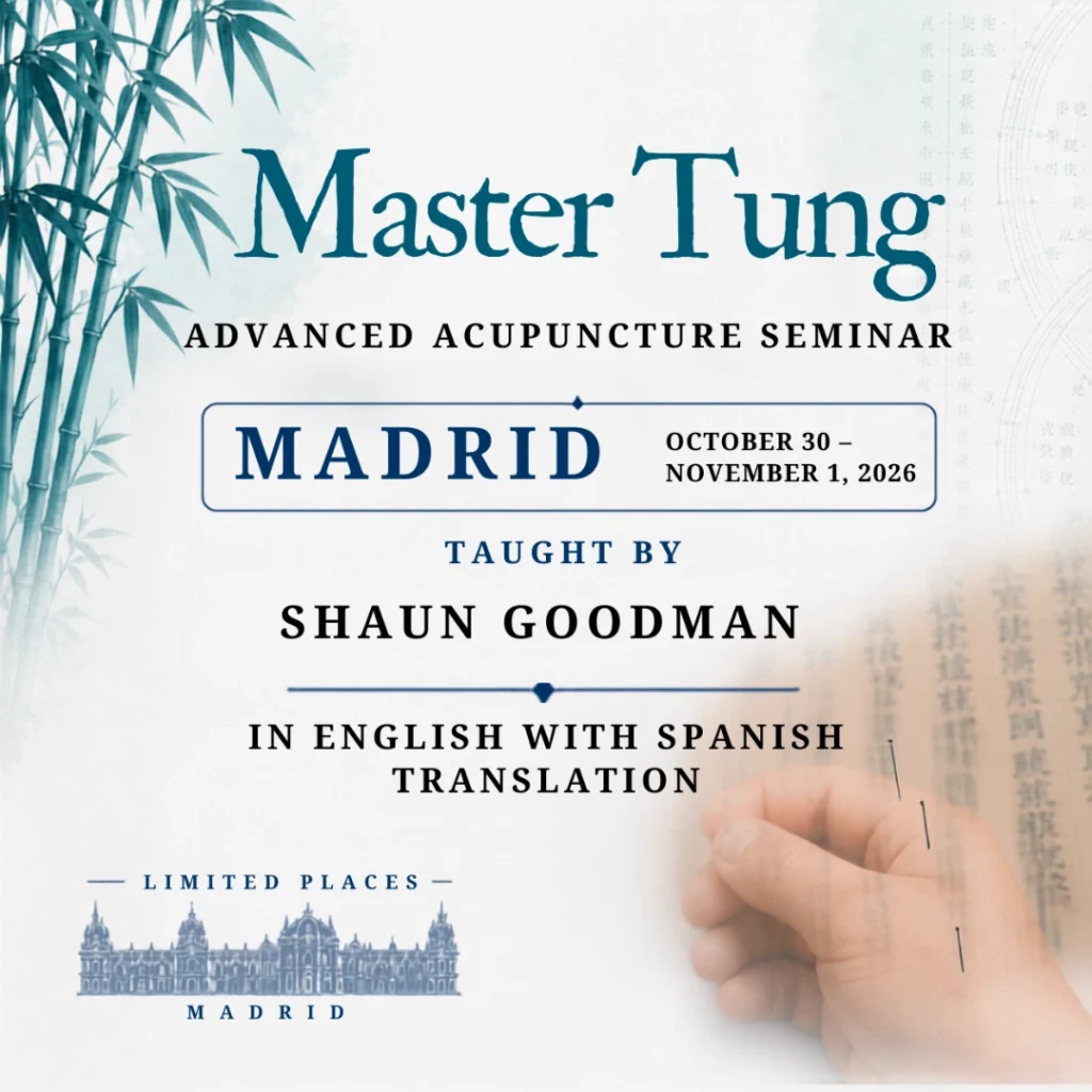 acupuncture seminar in Madrid