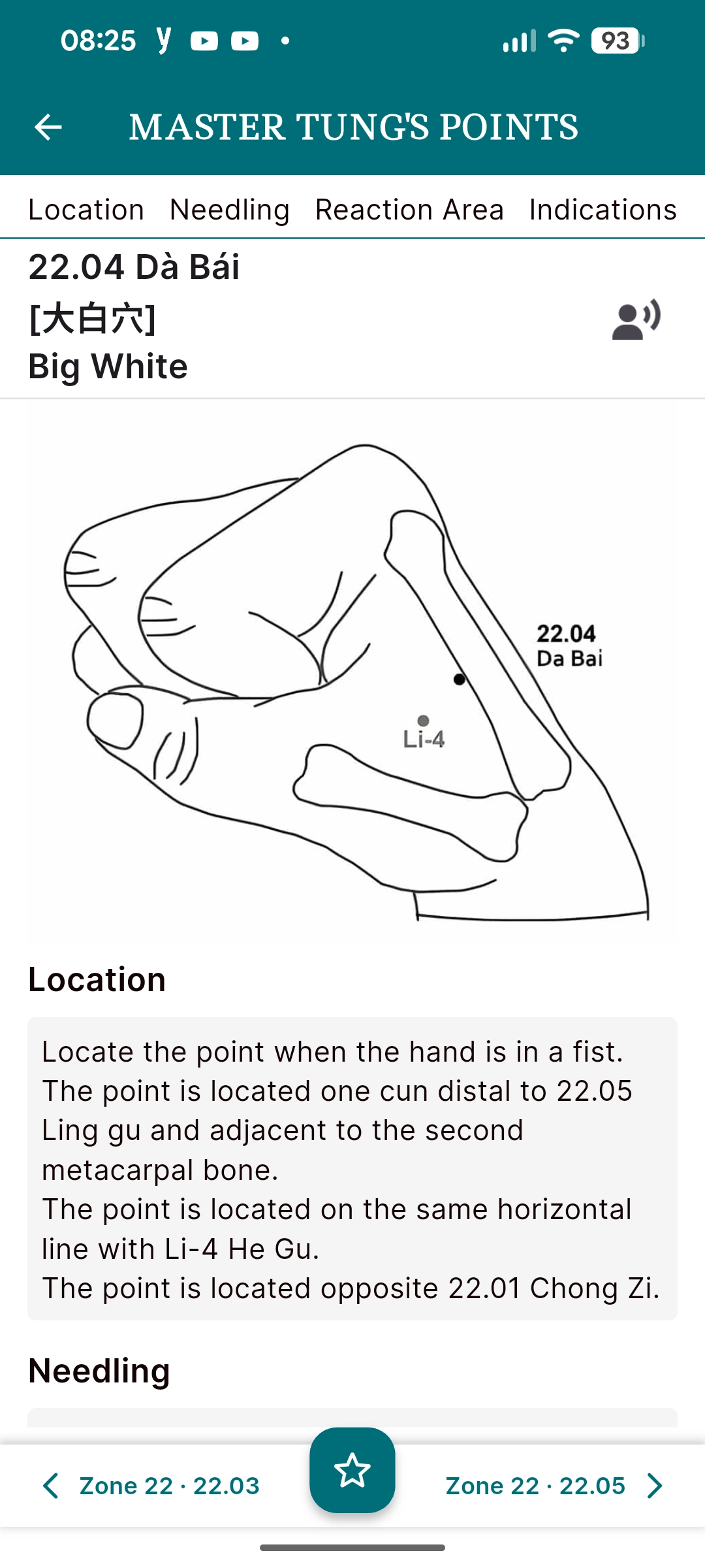 Master Tung's Points app screenshot